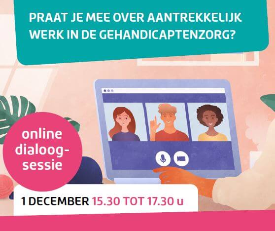 Praat mee over werk in de gehandicaptensector