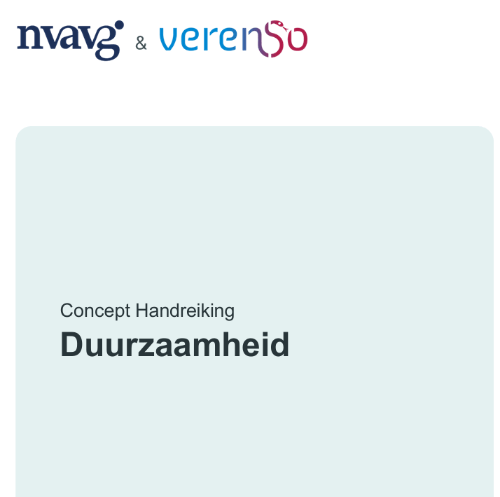 Oproep commentaarfase RAILZ-handreiking Duurzaamheid